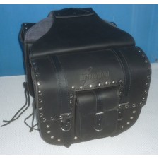 MOTORCYCLE SIDE BAGS BLACK - (UNI)